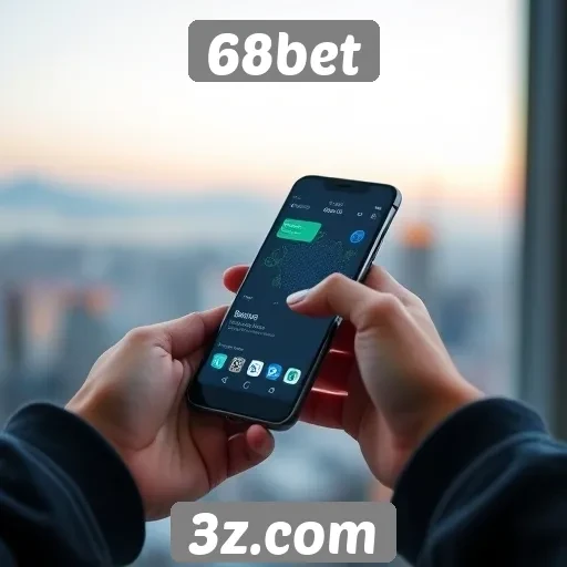 Desempenho do site em dispositivos móveis 68bet