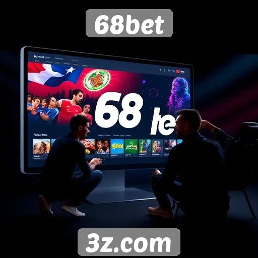 Experiência do usuário no site 68bet